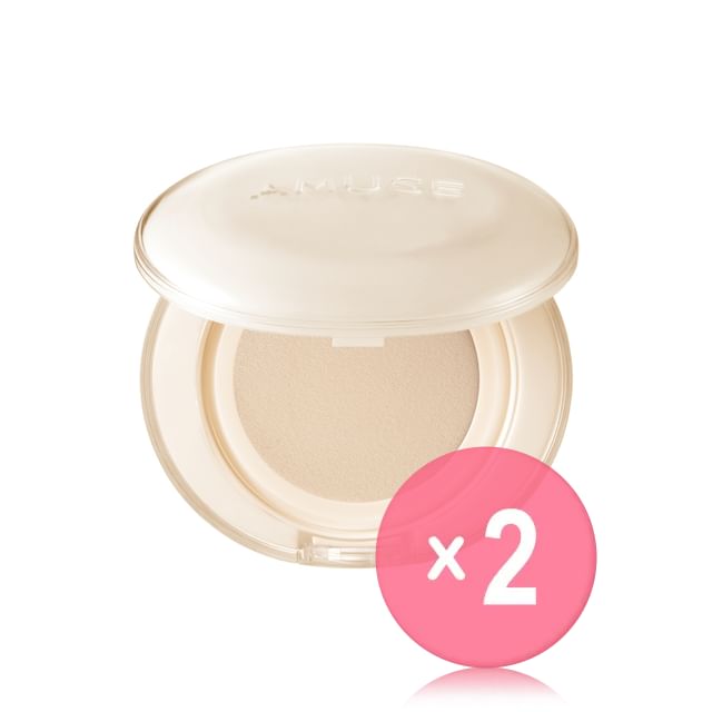 AMUSE-Dew Jelly Master Cushion - 5 Colors 2pcs Bundle Set