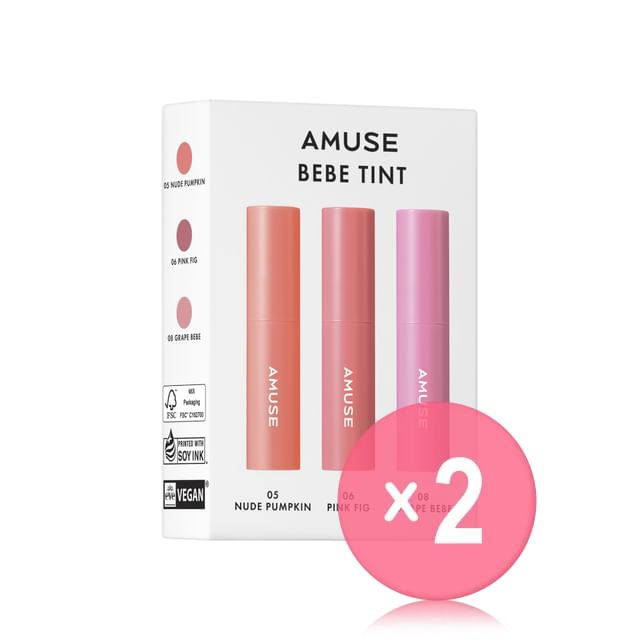 AMUSE-Mini Bebe Tint Set 2pcs Bundle Set