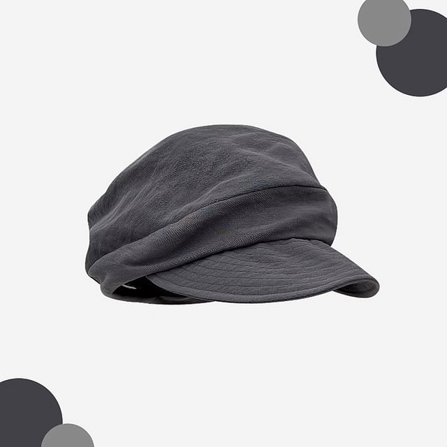 Anavanda-Plain Newsboy Cap