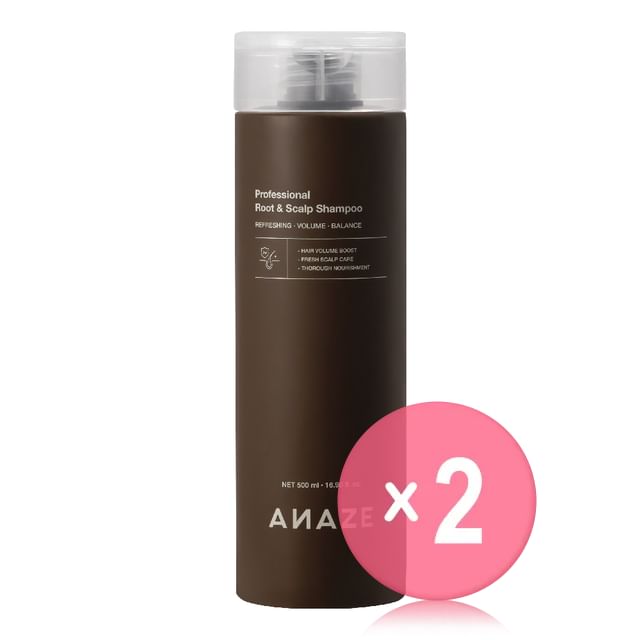 ANAZE-Professional Root Scalp Shampoo 2pcs Bundle Set