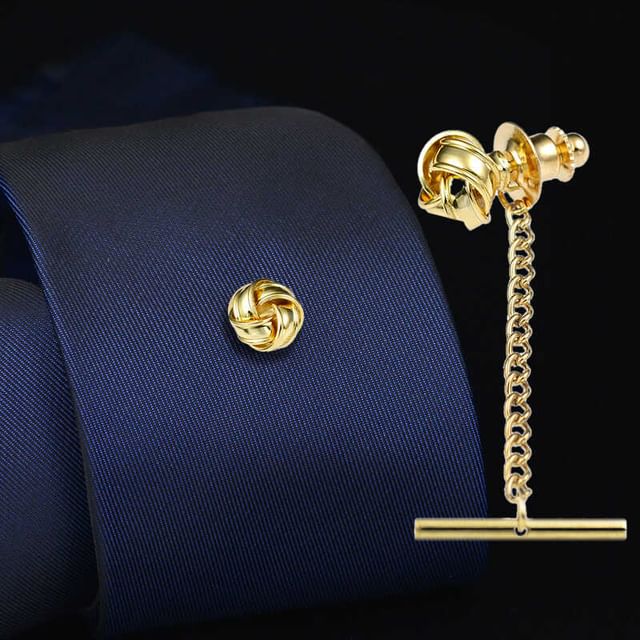 Andante-Chain Tie Pin
