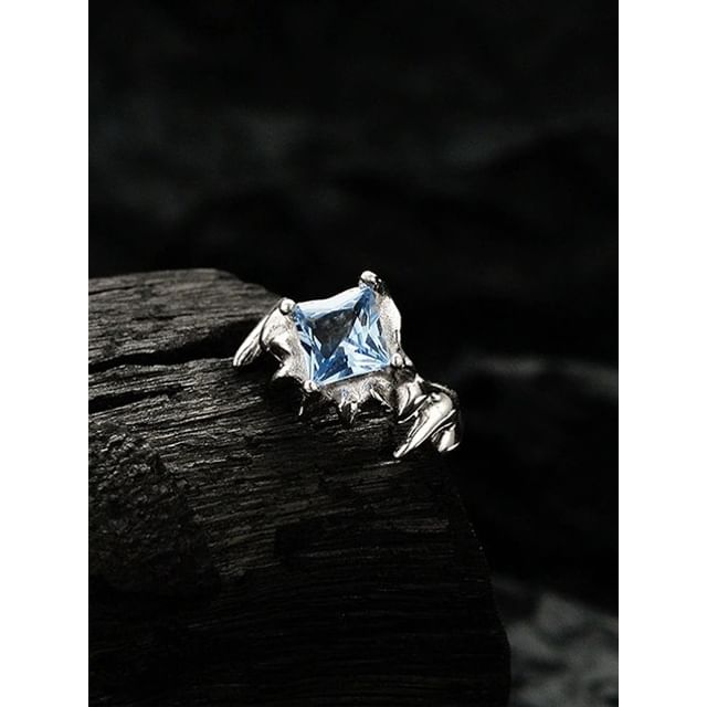 Andante-Sterling Silver Rhinestone Ear Cuff Set