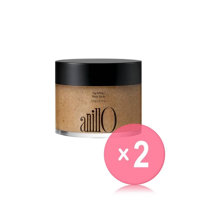 anillO-Fig Whisky Body Scrub 2pcs Bundle Set