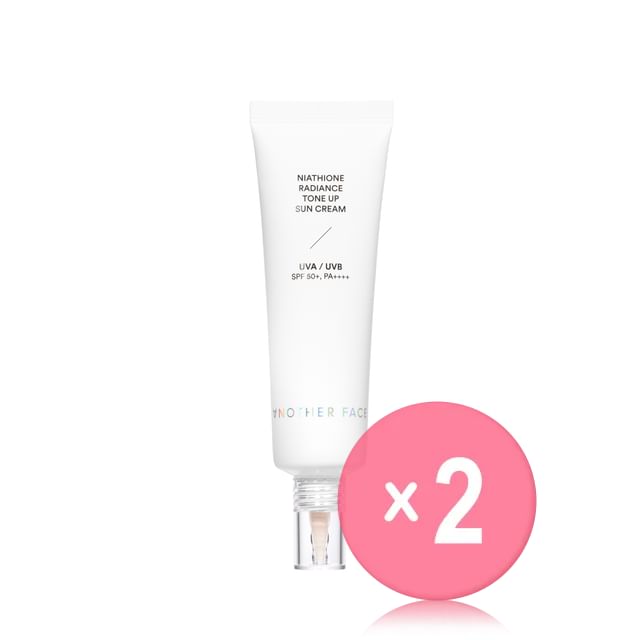 ANOTHER FACE-Niathione Radiance Tone Up Sun Cream 2pcs Bundle Set