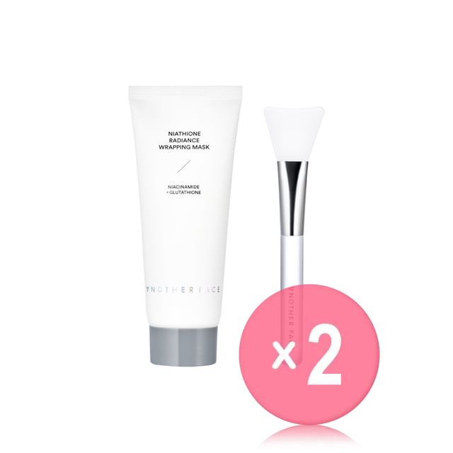 ANOTHER FACE-Niathione Radiance Wrapping Mask Set 2pcs Bundle Set