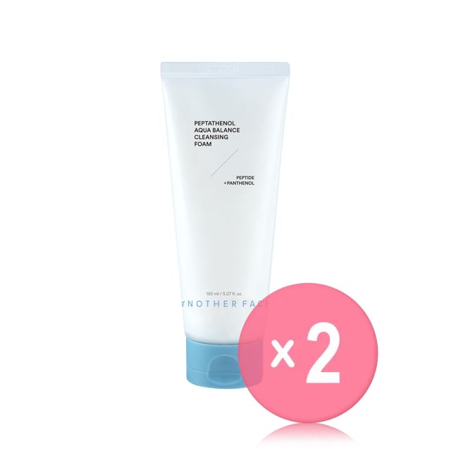 ANOTHER FACE-Peptathenol Aqua Balance Cleansing Foam 2pcs Bundle Set