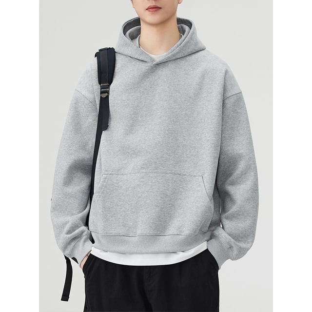Anovier-Plain Hoodie