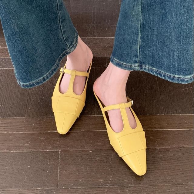 Anran-Pointed Mules