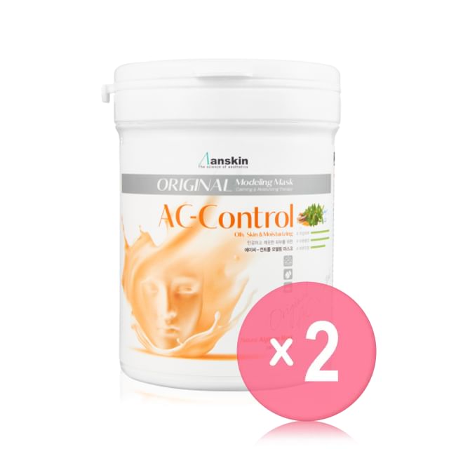 Anskin-Original AC Control Modeling Mask 2pcs Bundle Set