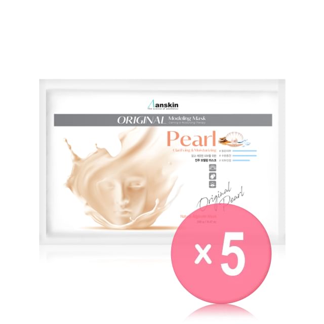 Anskin-Original Pearl Modeling Mask Refill Only 5pcs Bundle Set