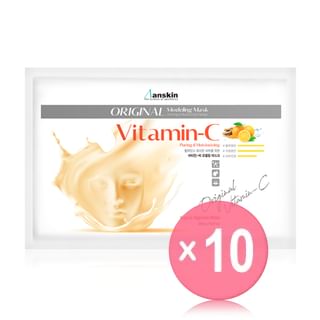 Anskin-Original Vitamin-C Modeling Mask Refill Only 10pcs Bundle Set
