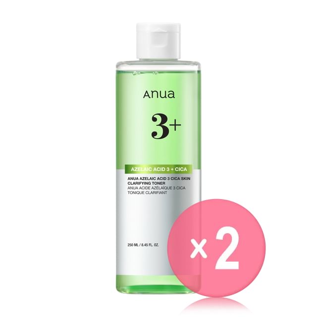 Anua-Set de Tónico Azelaic Acid 3 Cica Skin Clarifying 2uds