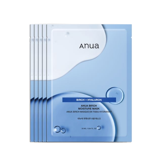 Anua-Birch Moisture Mask Bundle Set