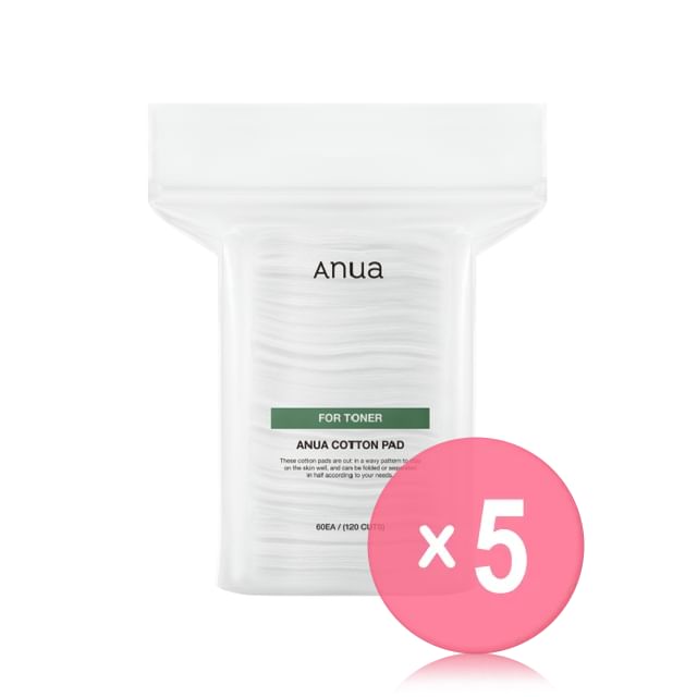 Anua-Cotton Pad For Toner 5pcs Bundle Set