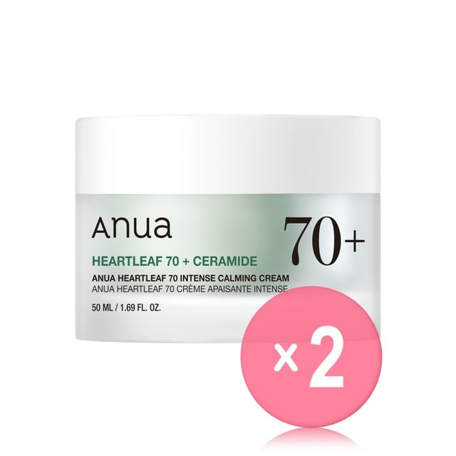 Anua-Heartleaf 70 Intense Calming Cream 2pcs Bundle Set