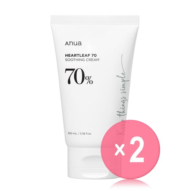 Anua-Heartleaf 70 Soothing Cream 2pcs Bundle Set