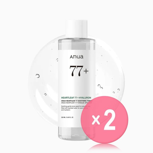 Anua-Heartleaf 77 Soothing Toner 2pcs Bundle Set