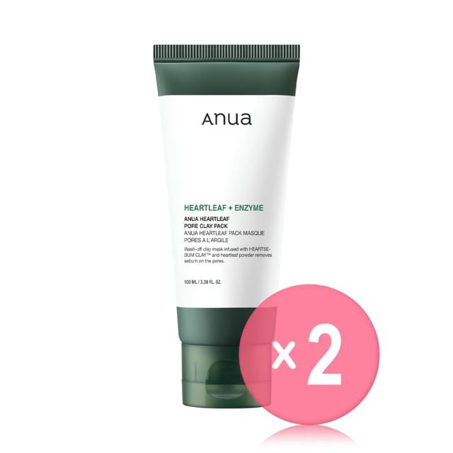 Anua-Heartleaf Pore Clay Pack 2pcs Bundle Set