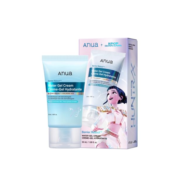 Anua-Kpop Demon Hunter Barrier Reboot Water Gel Cream - Gel-crème réparateur apaisant