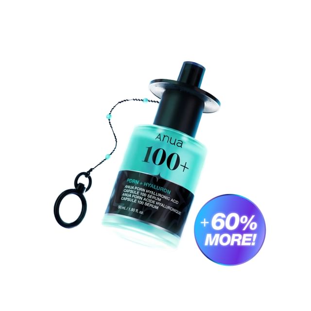 Anua-Kpop Demon Hunters PDRN Hyaluronic Acid Capsule 100 Serum Set - Sérum avec porte-clés