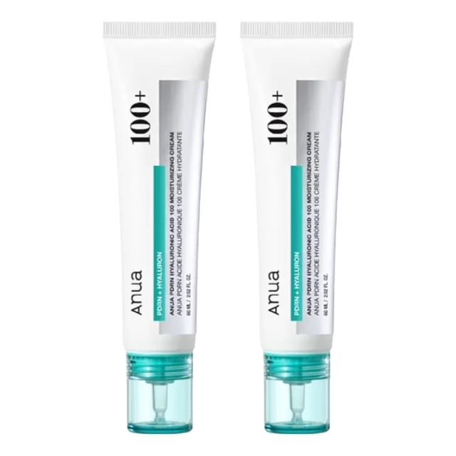 Anua-PDRN Hyaluronic Acid 100 Moisturizing Cream Bundle Set-2 Pcs