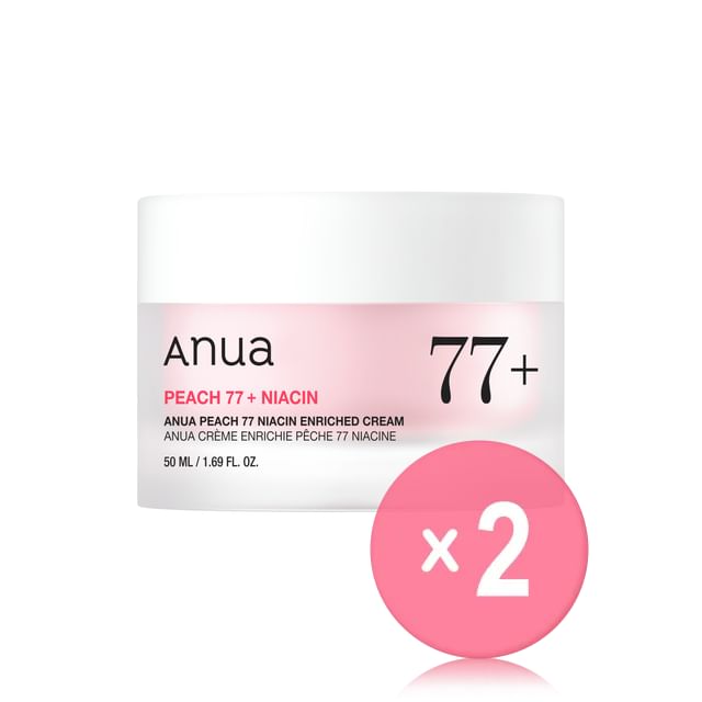 Anua-Peach 77 Niacin Enriched Cream 2pcs Bundle Set