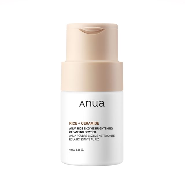 Anua-Rice Enzyme Brightening Cleansing Powder - Poudre nettoyante éclaircissante