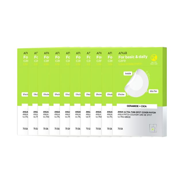 Anua-Ultra-Thin Spot Cover Patch 10 pcs Bundle Set - Lot de 10 patchs anti-boutons