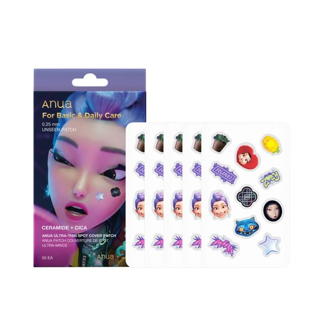 Anua-Ultra-Thin Spot Cover Patch Set Kpop Demon Hunters Collaboration