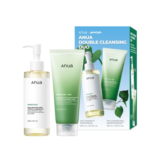 Anua-YesStyle Exclusive Double Cleansing Duo Set