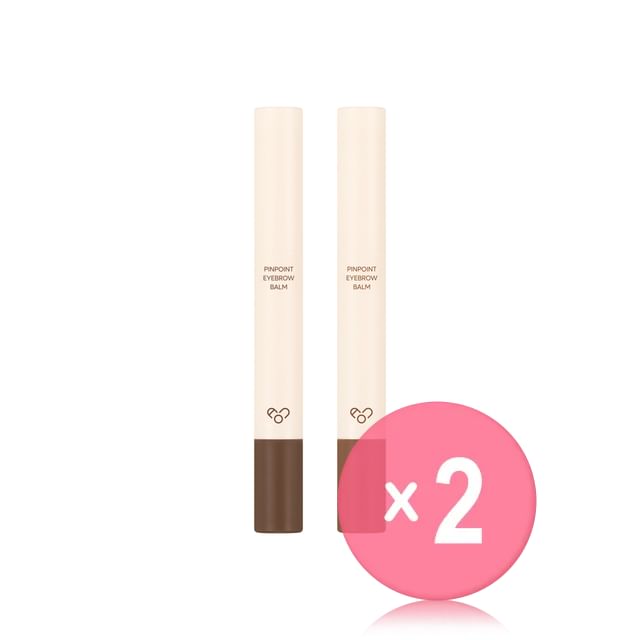 AOU-Pinpoint Eyebrow Balm - 2 Colors 2pcs Bundle Set