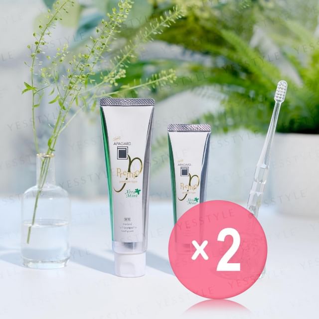 APAGARD-Premio Premium Type Xtra Mint Toothpaste 2pcs Bundle Set