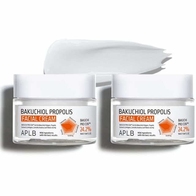 APLB-Kit Creme Facial Bakuchiol e Própolis-2 Unidades