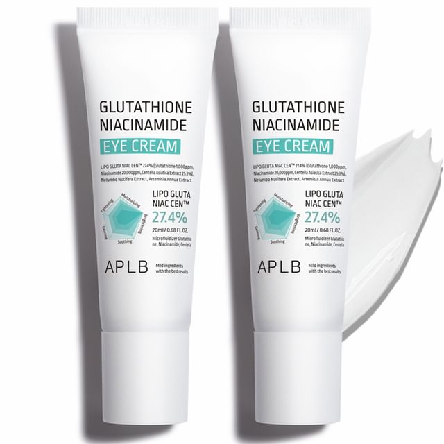 glutathione niacinamide eye cream APLB Glutathione Niacinamide Eye Cream Set 2 Pcs
