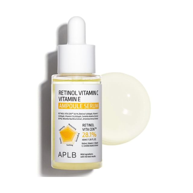 APLB Retinol Vitamin C Vitamin E Ampoule Serum 40 ml APLB Retinol Vitamin C Vitamin E Ampoule Serum 40 ml