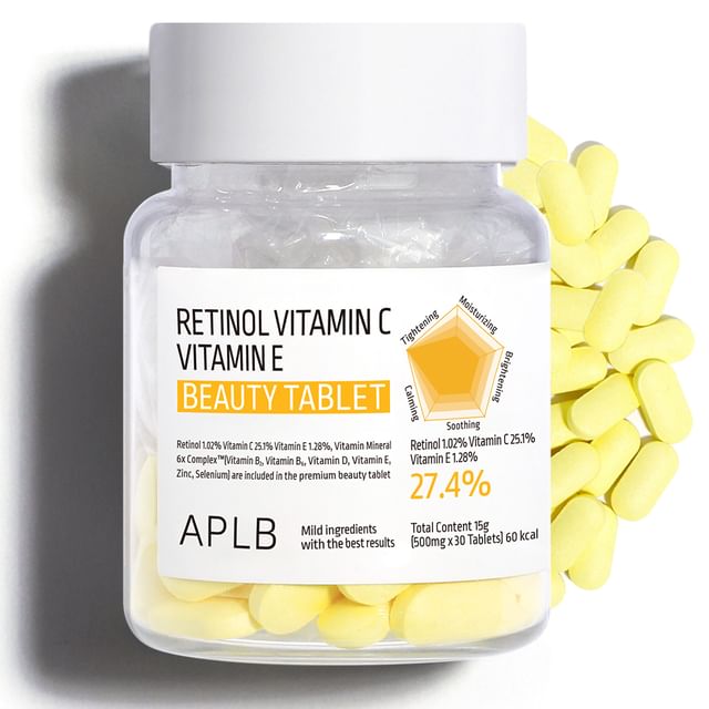 APLB-Retinol Vitamin C Vitamin E Beauty Tablet - Beauty- Gesundheitsergänzungsmittel