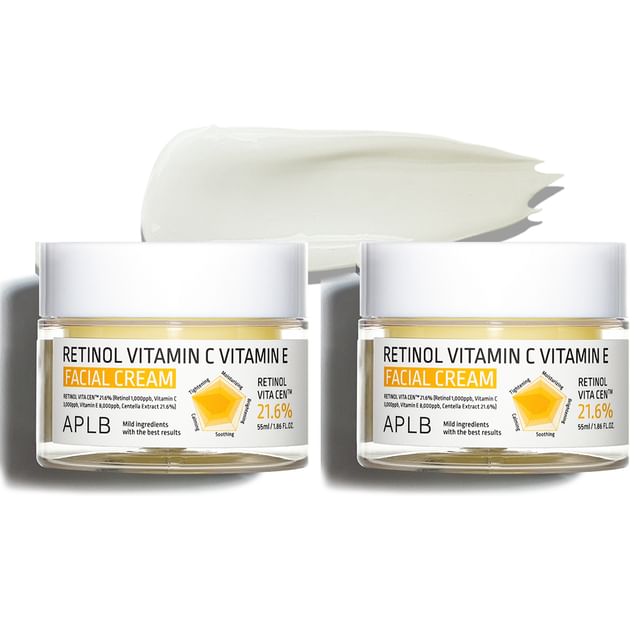 APLB-Retinol Vitamin C Vitamin E Facial Cream Set - Gezichtscrème