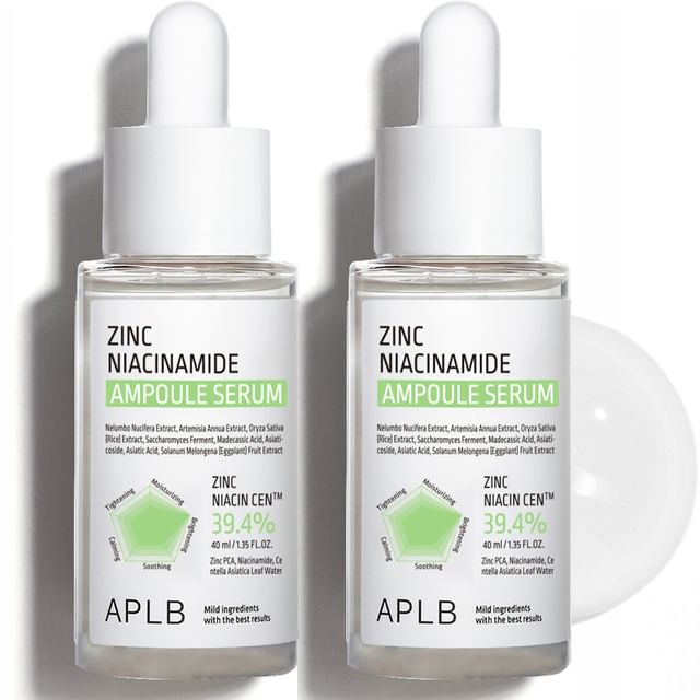 APLB-Set de Ampolla Sérum Zinc Niacinamide Ampoule Serum Set
