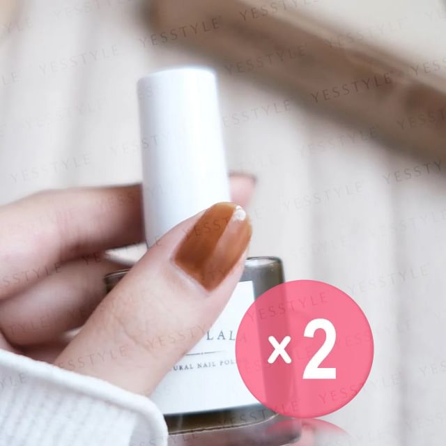 AQUA LALA-Amber Nail Polish 2pcs Bundle Set