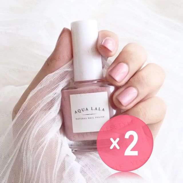 AQUA LALA-Ballet Nail Polish 2pcs Bundle Set
