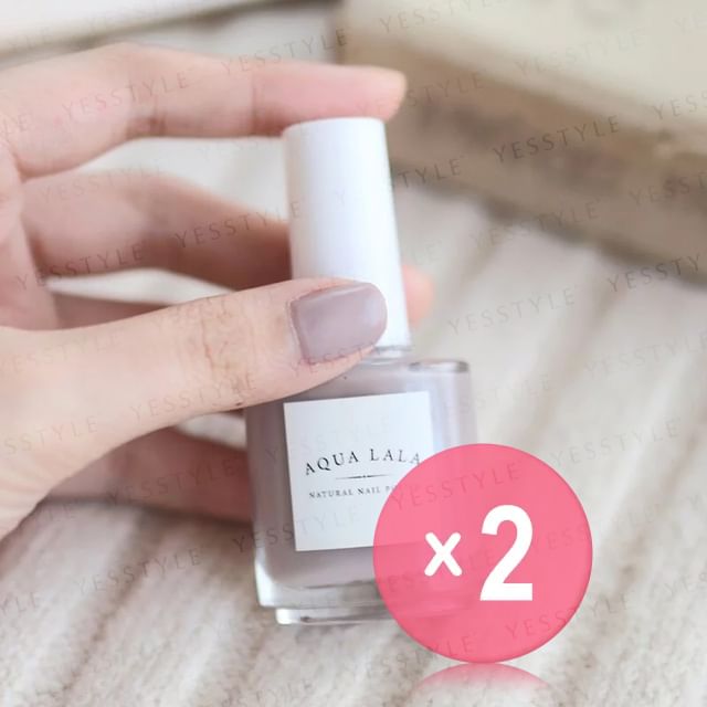 AQUA LALA-Drizzle Nail Polish 2pcs Bundle Set