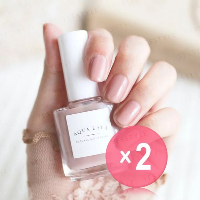 AQUA LALA-Fig Nail Polish 2pcs Bundle Set