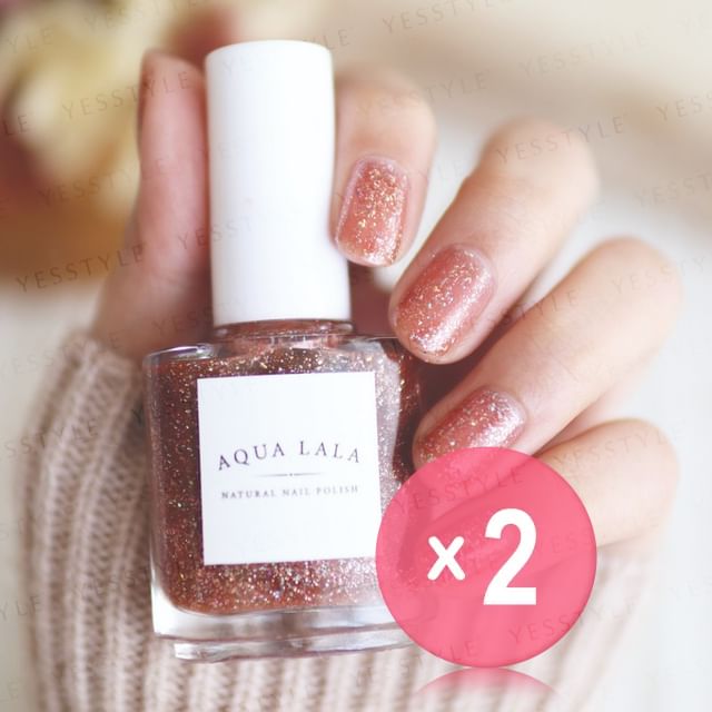 AQUA LALA-Firework Nail Polish 2pcs Bundle Set