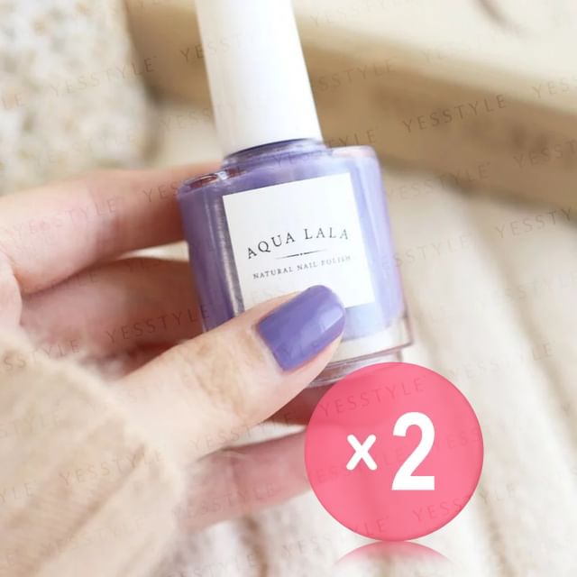 AQUA LALA-Hydrangea Nail Polish 2pcs Bundle Set