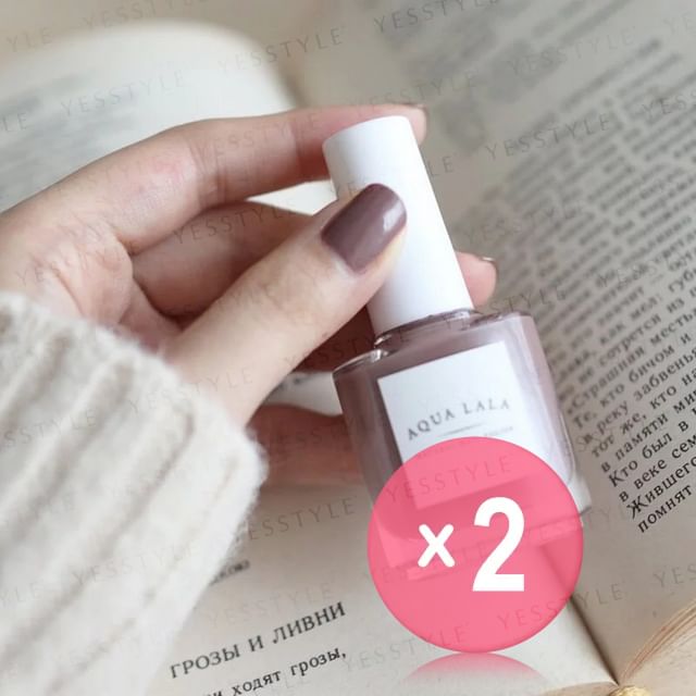 AQUA LALA-Lovesickness Nail Polish 2pcs Bundle Set
