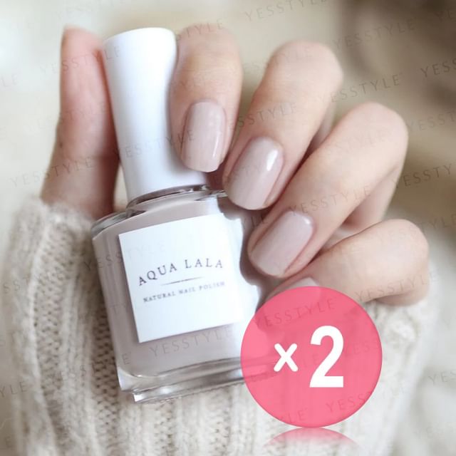 AQUA LALA-Nostalgia Nail Polish 2pcs Bundle Set