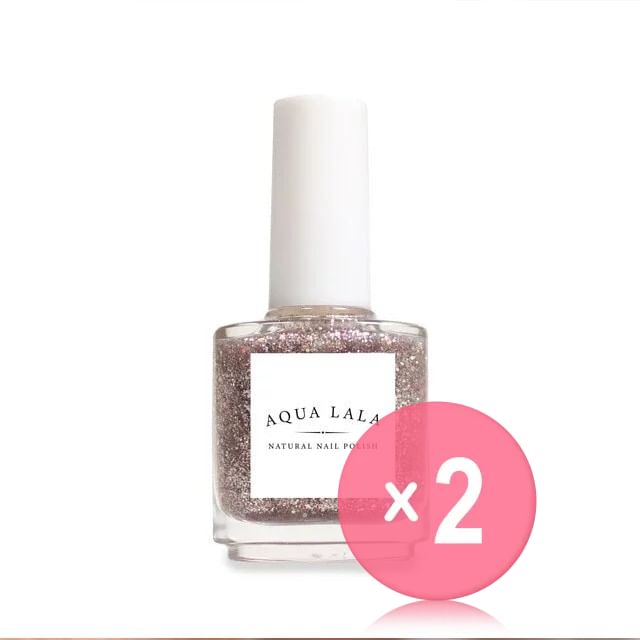 AQUA LALA-Time Flies Nail Polish 2pcs Bundle Set