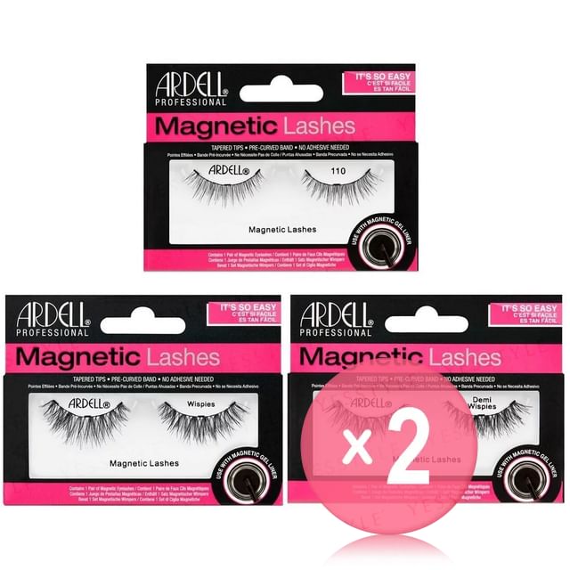 Ardell-Magnetic Lash Single Pair Refill 2pcs Bundle Set