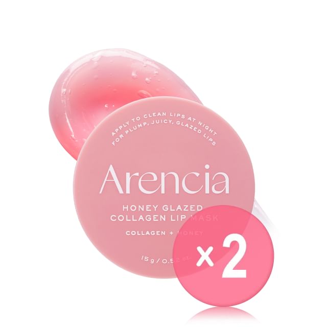 Arencia-Honey Glazed Collagen Lip Mask 2pcs Bundle Set - Duo masque lèvres