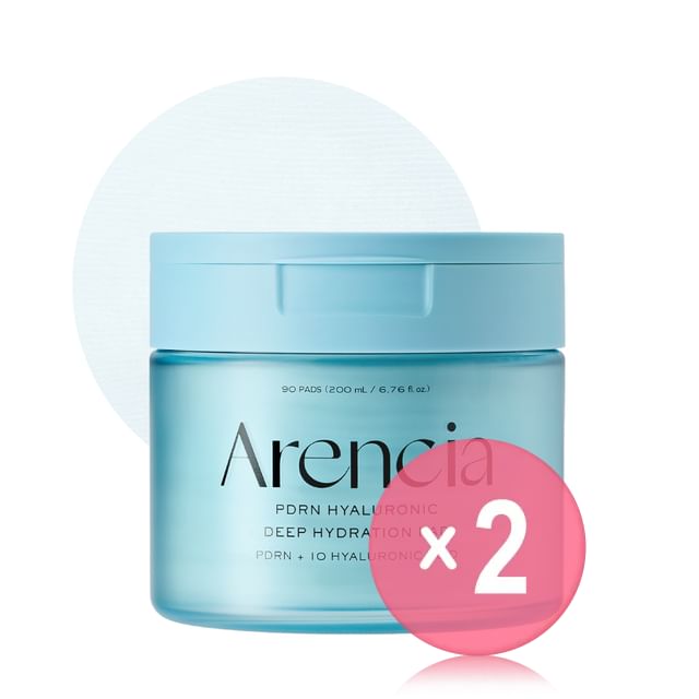 Arencia-Combo de Discos Hidratación Profunda PDRN Hyaluronic 2uds